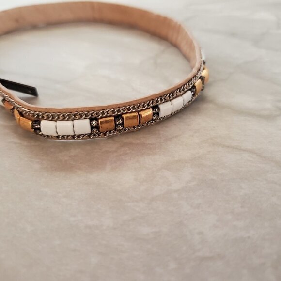 ✨ Stella & Dot Rhinestones Crystals Pave Beads Beaded Cady Wrap Bracelet ✨ - Picture 10 of 12